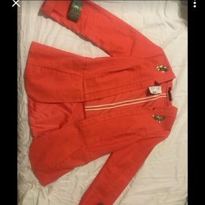 Maurice's Coral Blazer